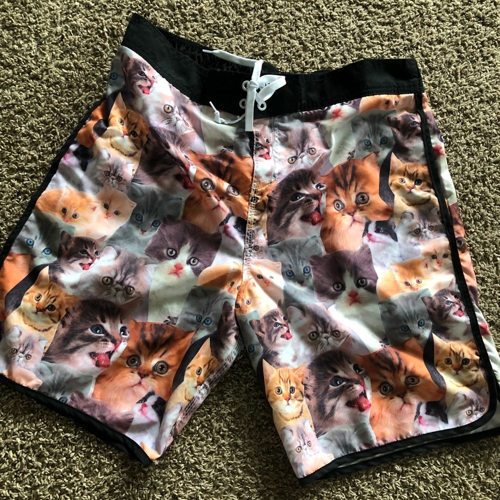 Men’s 2XL swim trunks - Cats
